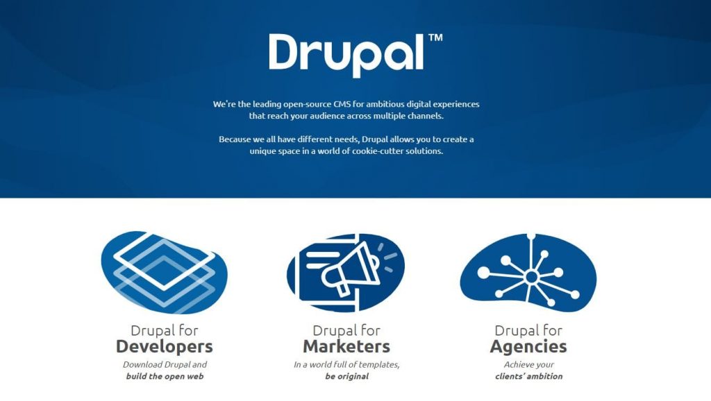 drupal cms platform