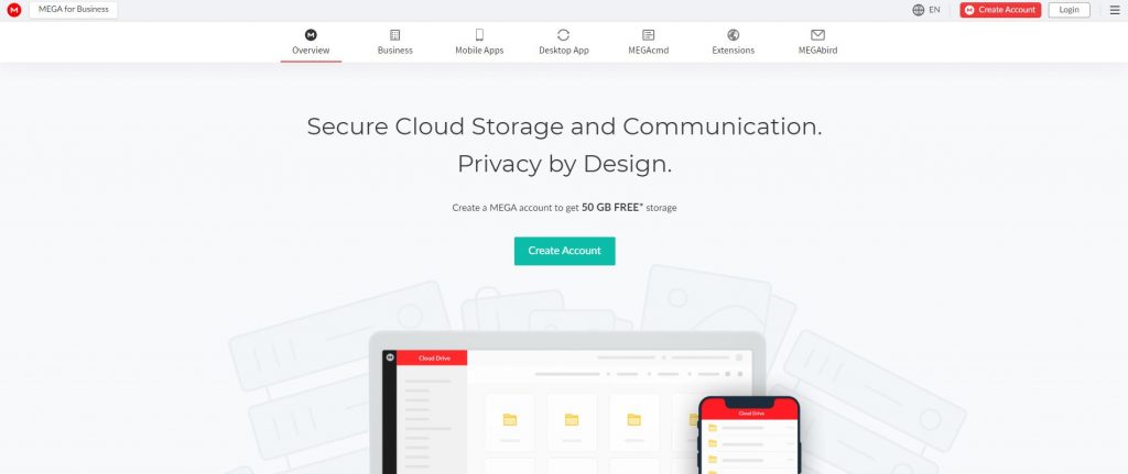 Mega - Dropbox Alternative