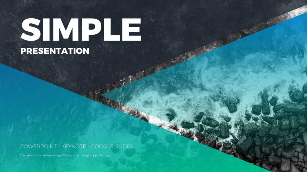 Simple Presentation Google Slides Templates