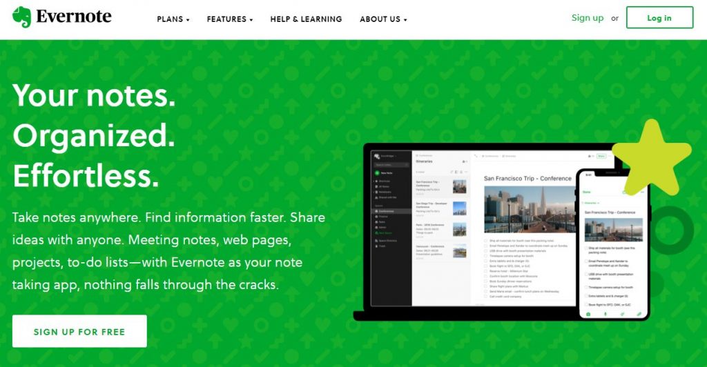 evernote moodboard ideas