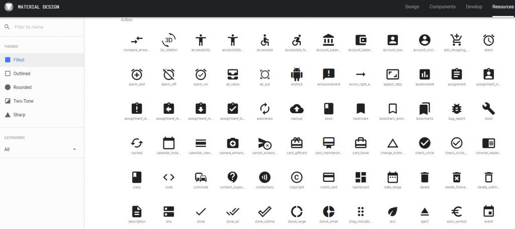 Download Material Design Icons