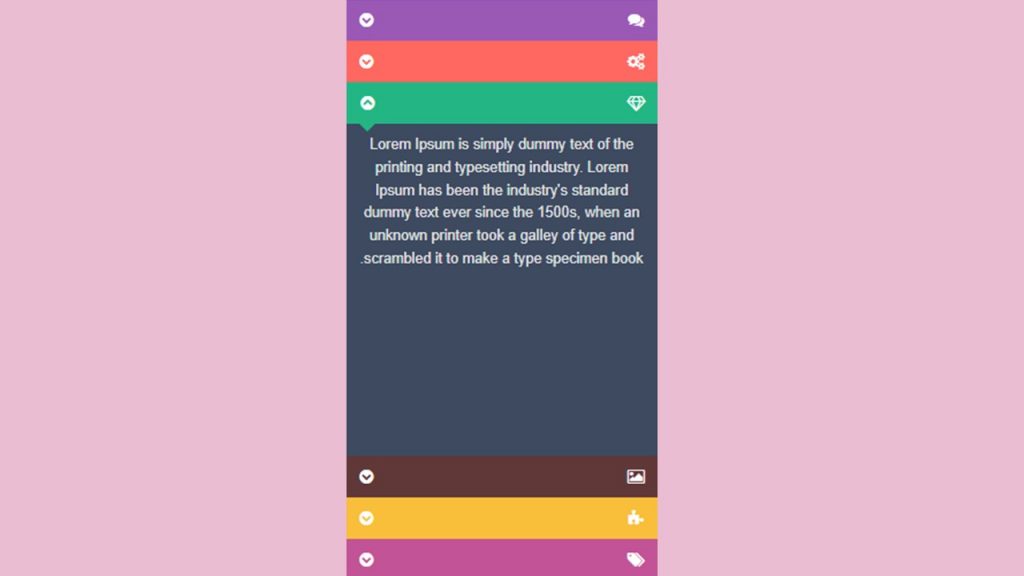 Pure CSS Accordion Examples